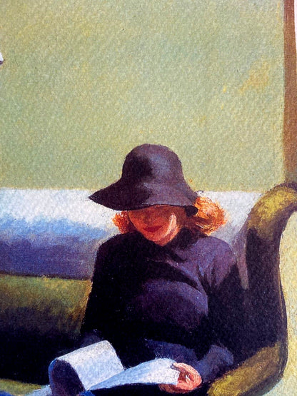 Edward Hopper Lithograph Coa - Signed Numbered Limited