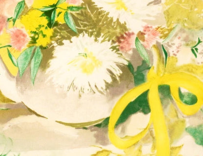 Joyeux - 'Bouquet' Limited Edition Lithograph, Signed, Framed, Authentic