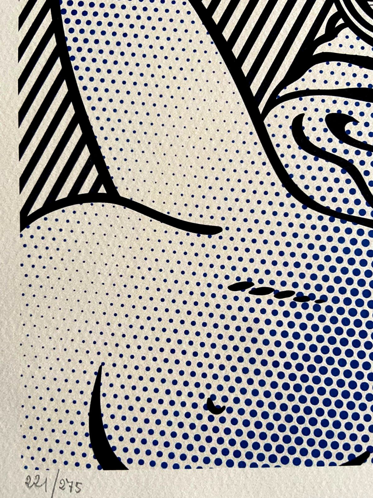Roy Lichtenstein Lithograph Signed and Numbered with Robert Indiana