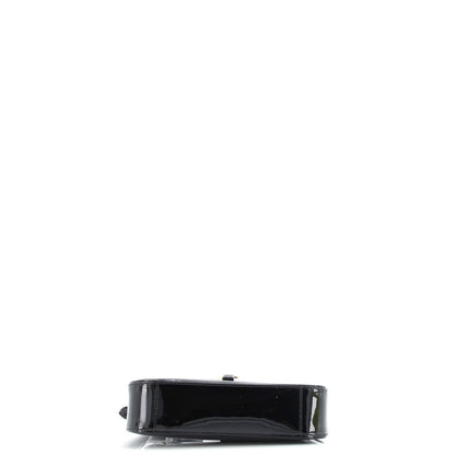 Saint Laurent Le 5 A 7 Hobo Patent Small