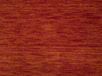 Orange Red Solid Design Hand-Loomed 3X10 Gabbeh