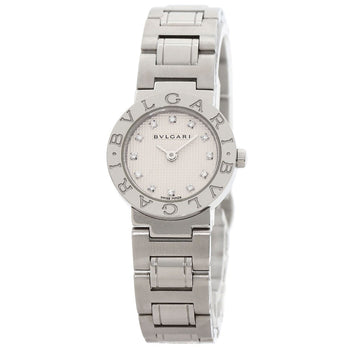 Bvlgari Bvlgari Bvlgari 12P Diamond Watches Bb23Ss Stainless Steel/Stainless...