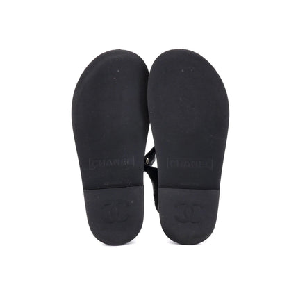 Chanel Women'S Dad Sandals Pony Hair