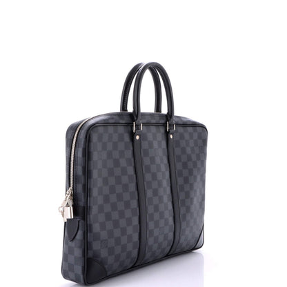 Louis Vuitton Porte-Documents Voyage Briefcase Damier Graphite