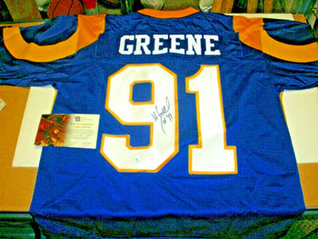 Kevin Greene Losangeles Rams Gai/Coa Signed