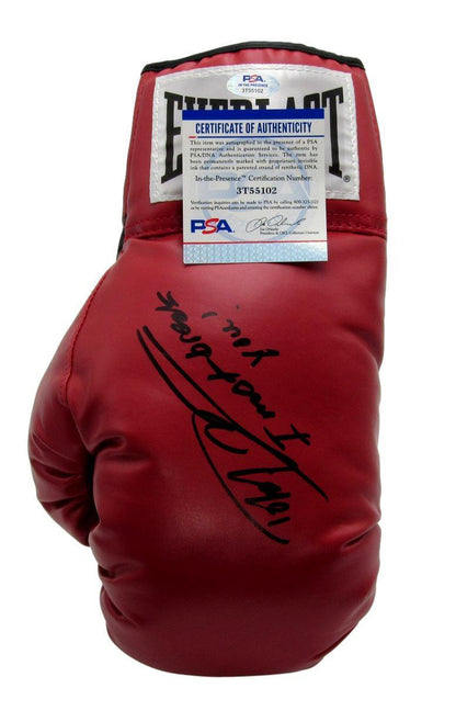 Dolph Lundgren Signed "I Must Break You Drago"