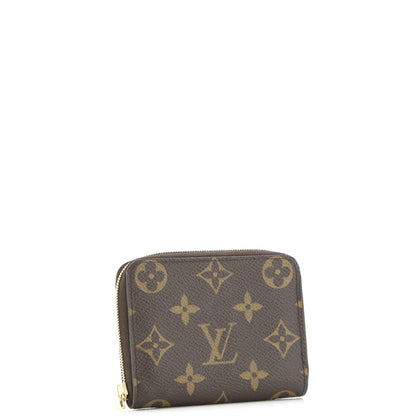 Louis Vuitton Zippy Coin Purse Monogram Canvas