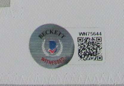 Fletcher Cox Signed/Auto Eagles Black Custom Football Jersey  Xl Beckett 164518