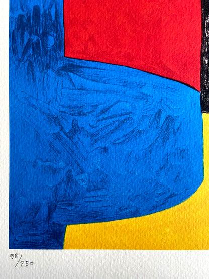 Serge Poliakoff Lithograph Moma Signed Op Numbered In Pencil