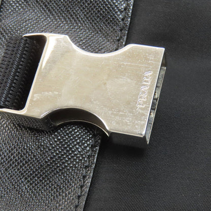 Nylon PRADA Logo Hardware Shoulder Bag