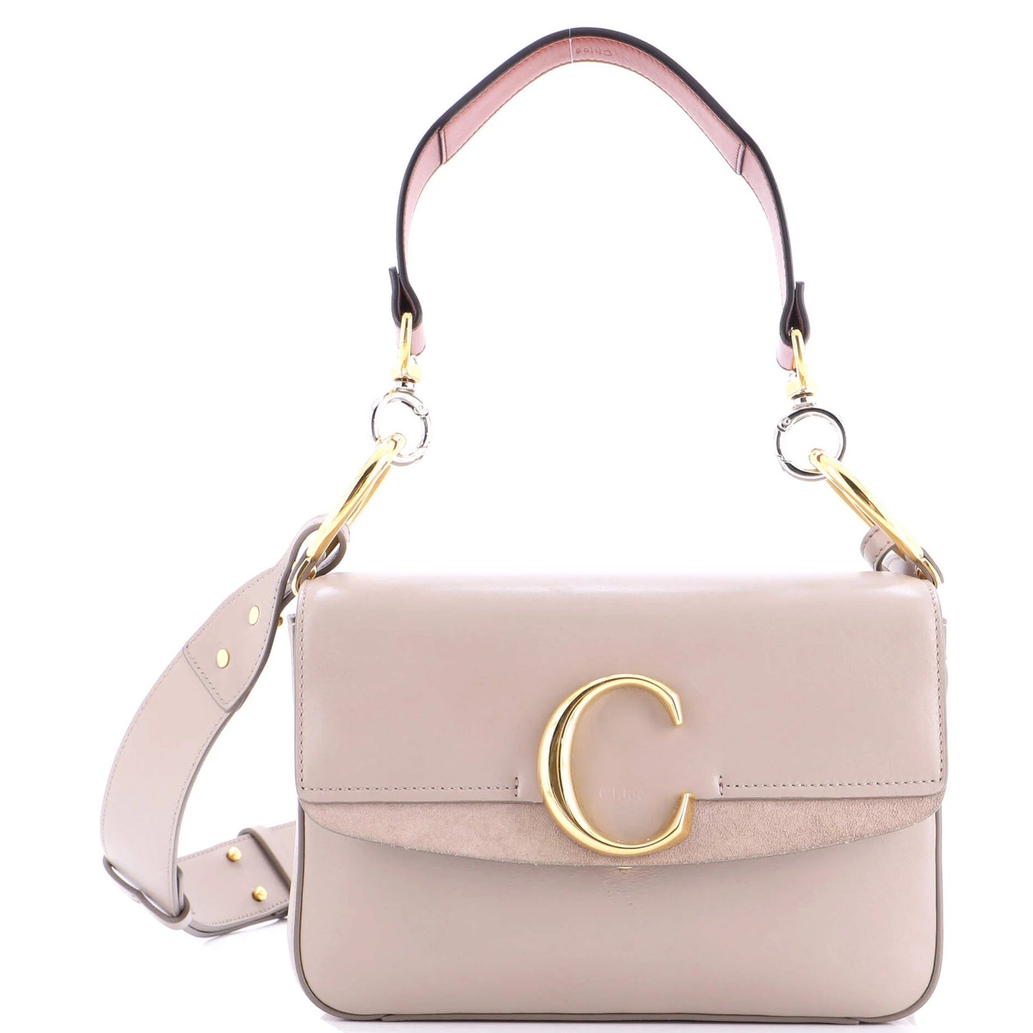 Chloe C Double Carry Bag Leather Small