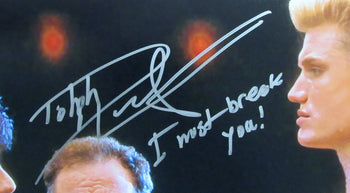 Dolph Lundgren Autographed/Inscribed 16X20 Photo 