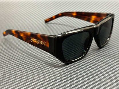SAINT LAURENT SL 740 004 Black Grey Women's 52 mm