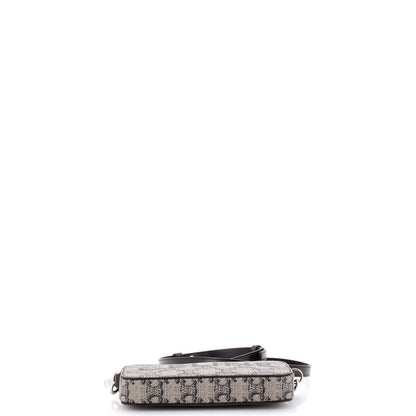 Celine Horizontal Pouch Crossbody Bag Logo Triomphe Coated Canvas