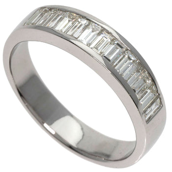 1Ct Diamond Ring Platinum Pt900 7.3G