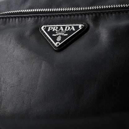 Prada Front Pocket Belt Bag Soft Calfskin Large