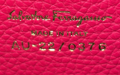 Salvatore Ferragamo Gancini Backpack Leather Mini