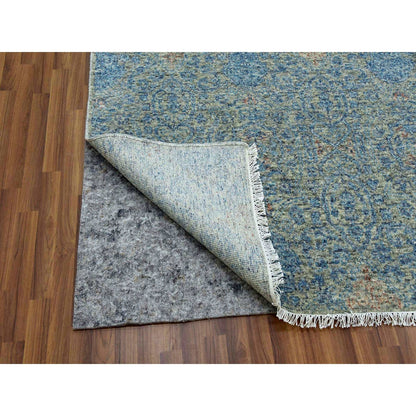11'10"X17'10" Pure Wool Hand Knotted,Oversize Subtle Oriental