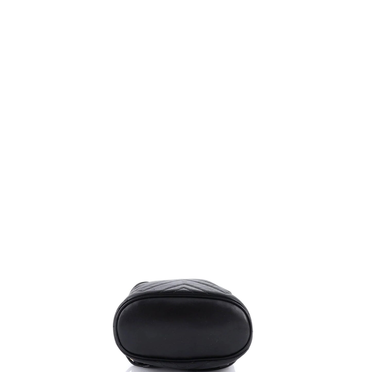 Gucci Gg Marmont Drawstring Backpack Matelasse Leather Mini