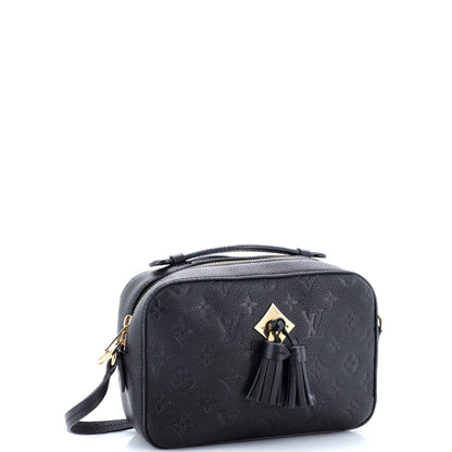 Louis Vuitton Saintonge Handbag Monogram Empreinte Leather