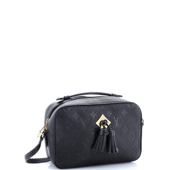 Louis Vuitton Saintonge Handbag Monogram Empreinte Leather