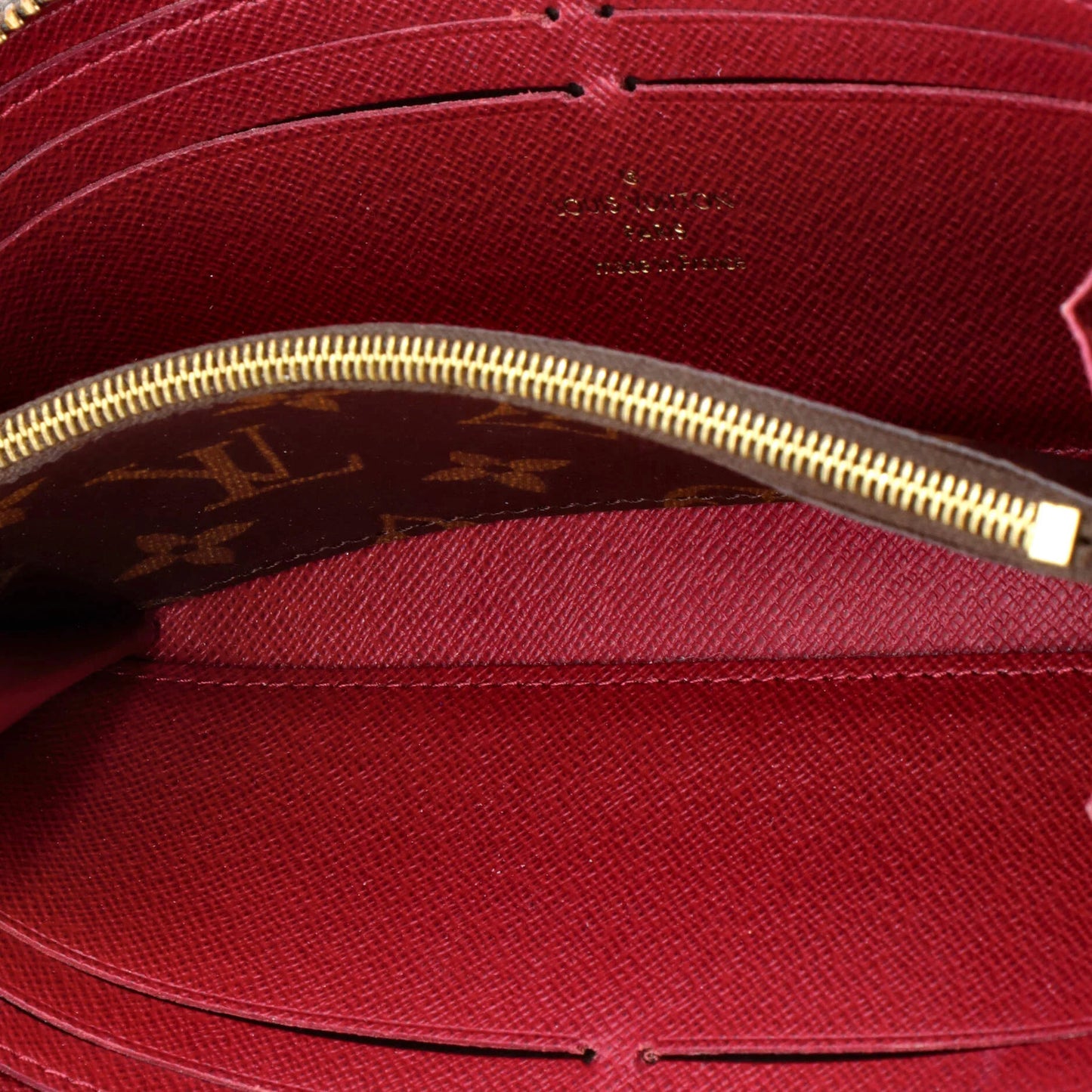 Louis Vuitton Clemence Wallet Monogram Canvas