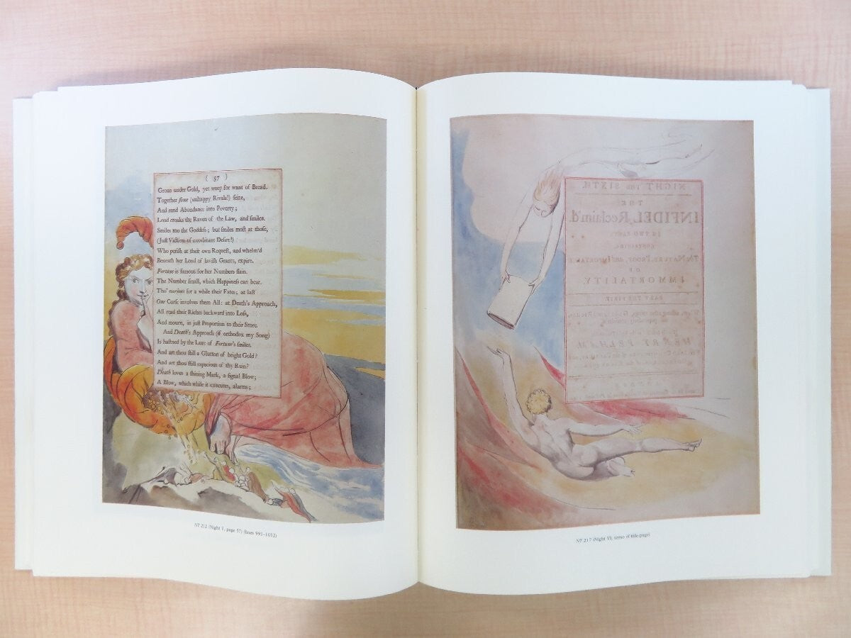 William Blake'S Designs For Edward Young'S Night Thoughts Complete Edition 2 Vol