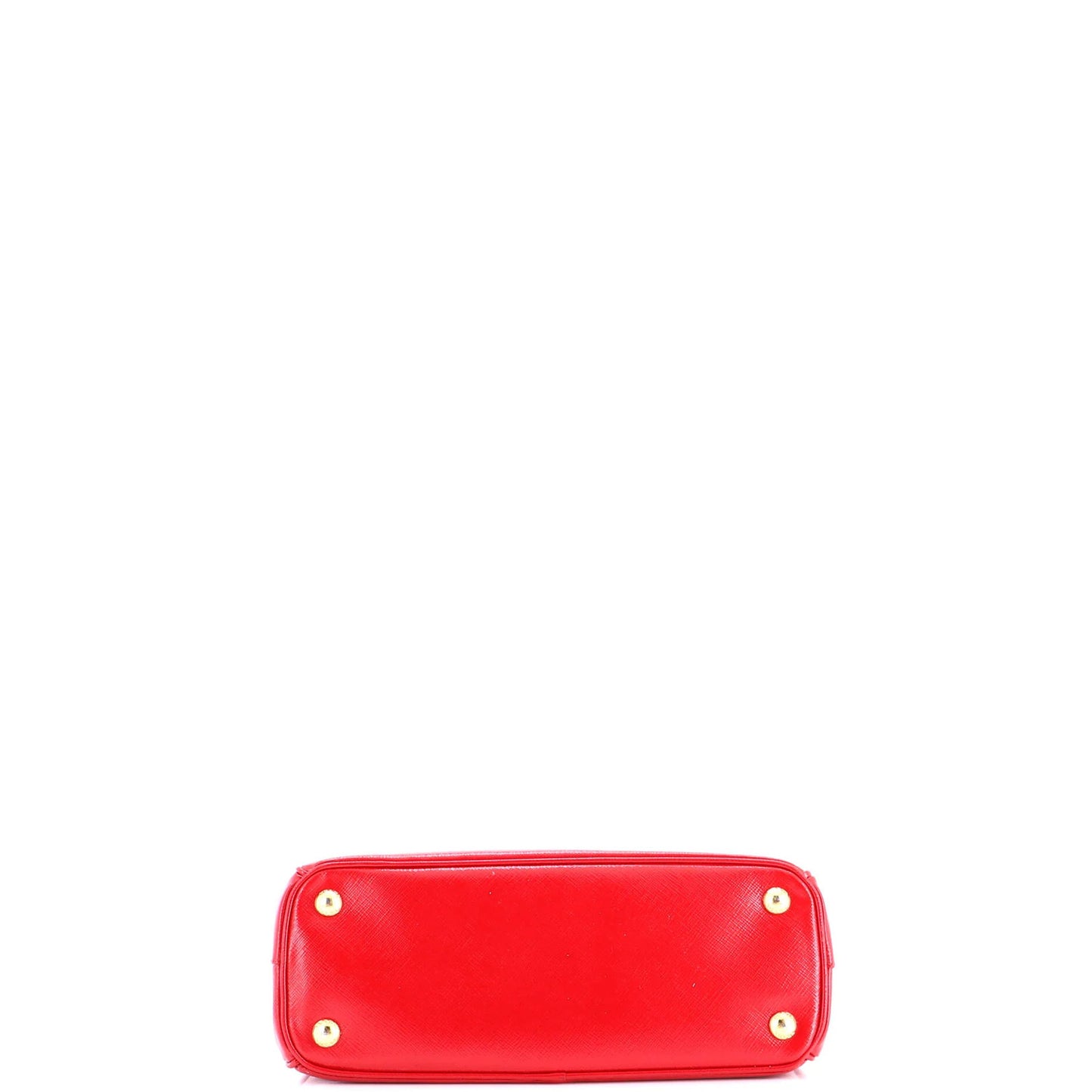 Small Prada Double Zip Lux Tote Vernice Saffiano Leather