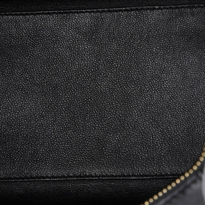 Celine Tricolor Luggage Bag Leather Micro