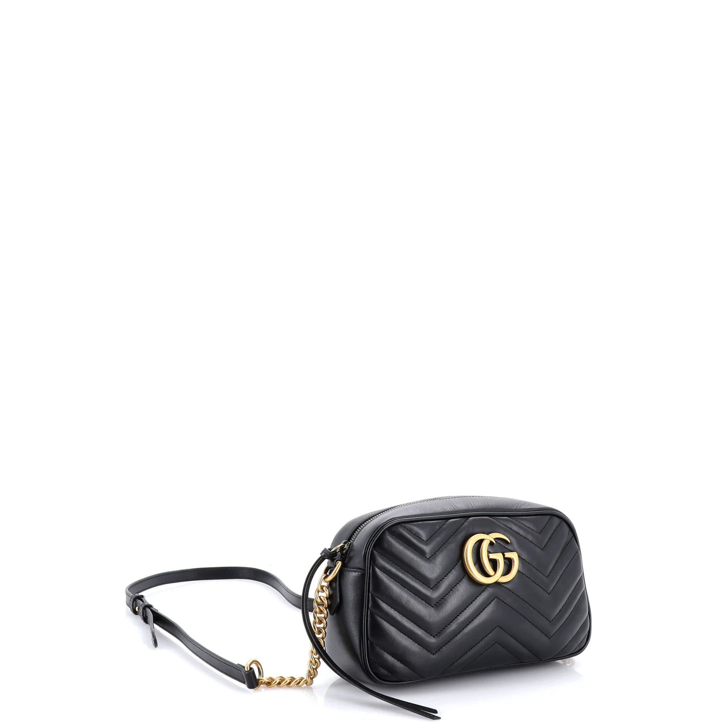 Gucci Gg Marmont Shoulder Bag Matelasse Leather Small