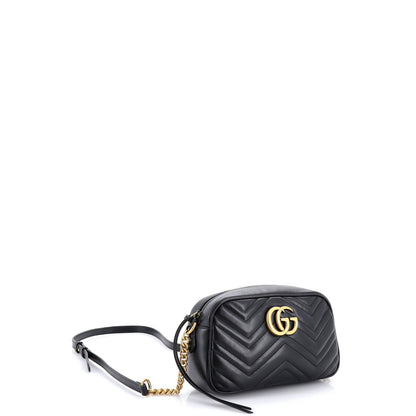 Gucci Gg Marmont Shoulder Bag Matelasse Leather Small