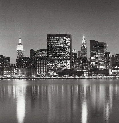 Henri Silberman Manhattan East Side " Offset Lithograph Photo