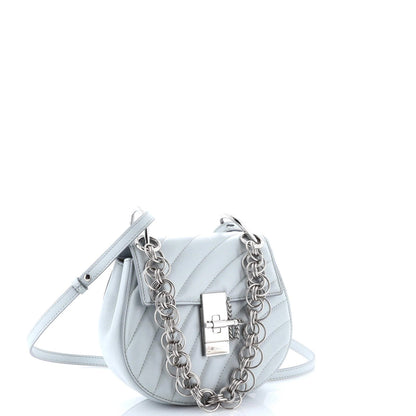 Chloe Drew Bijou Crossbody Bag Quilted Leather Small