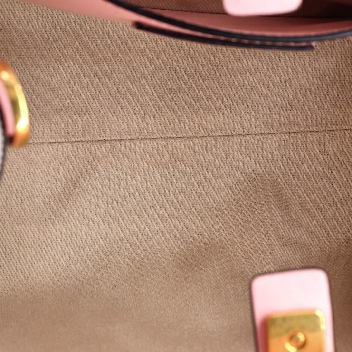 Valentino Garavani Vlogo Shopper Tote Canvas And Leather Small