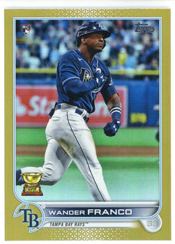 Wander Franco 2022 Topps Series One Gold Foil