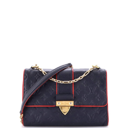 Louis Vuitton Saint Sulpice Handbag Monogram Empreinte Leather Pm