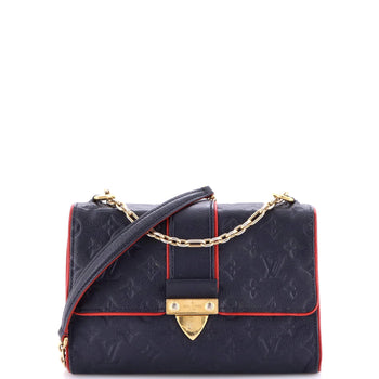 Louis Vuitton Saint Sulpice Handbag Monogram Empreinte Leather Pm