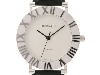 Tiffany&Co Atlas Sv White Color Automatic