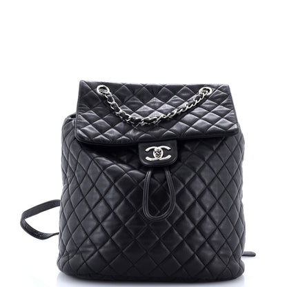 Chanel Urban Spirit Backpack Quilted Lambskin Large