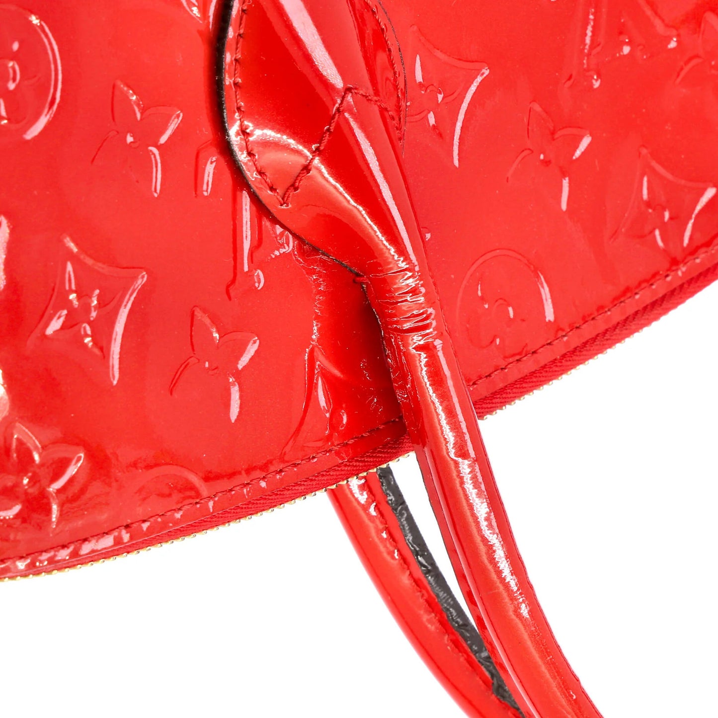 Louis Vuitton Lockit Handbag Monogram Vernis Pm