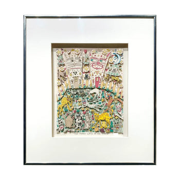 Autographed James Rizzi 