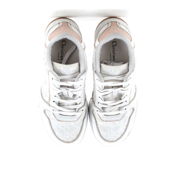 Leather Christian Dior Men's B27 Low-Top Sneakers Leather with Oblique Galaxy