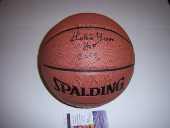 Hubie Brown Kentucky Colonels,Hof Jsa/Coa Signed