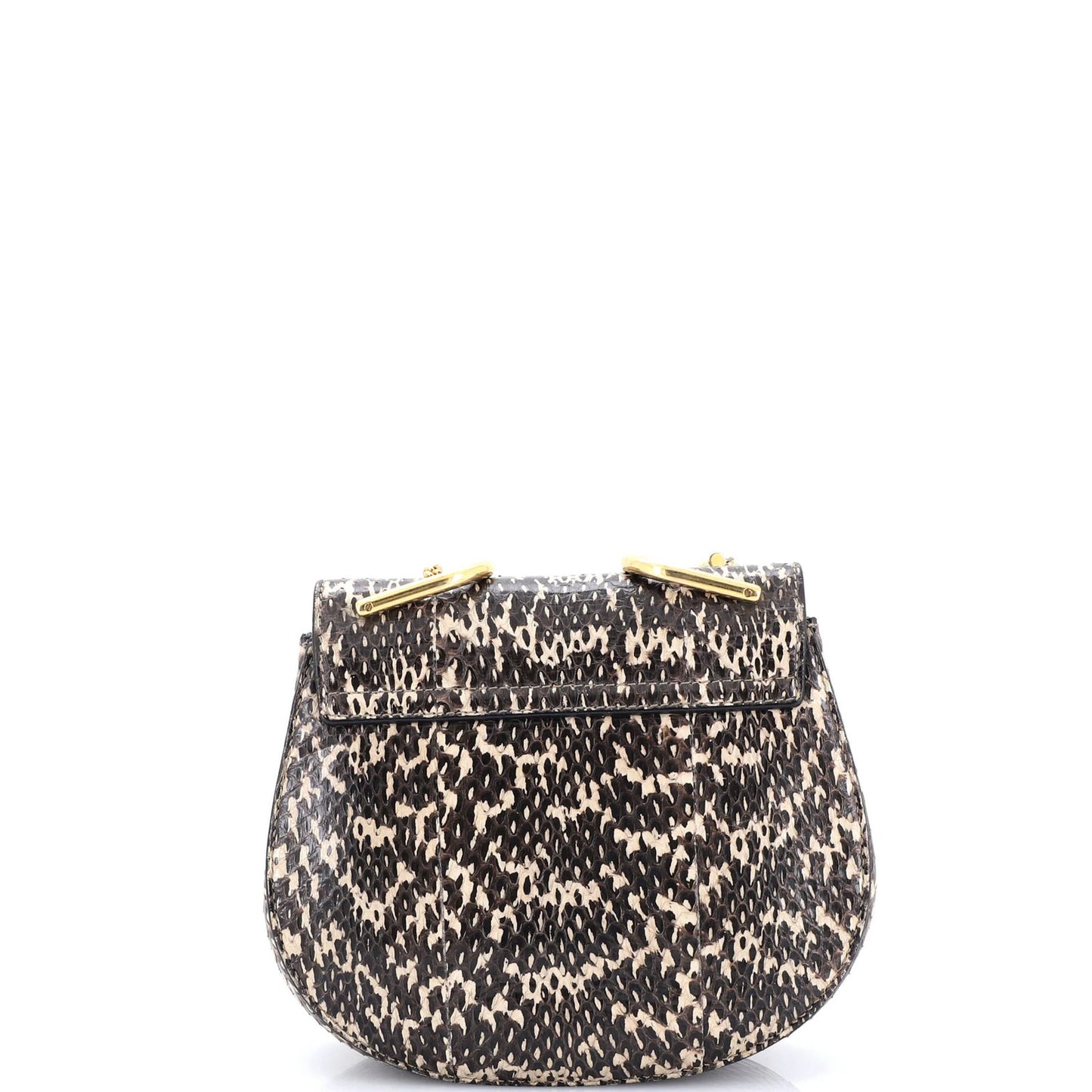 Chloe Drew Crossbody Bag Python Mini