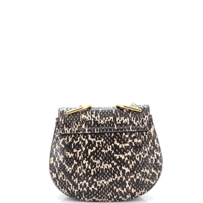 Chloe Drew Crossbody Bag Python Mini