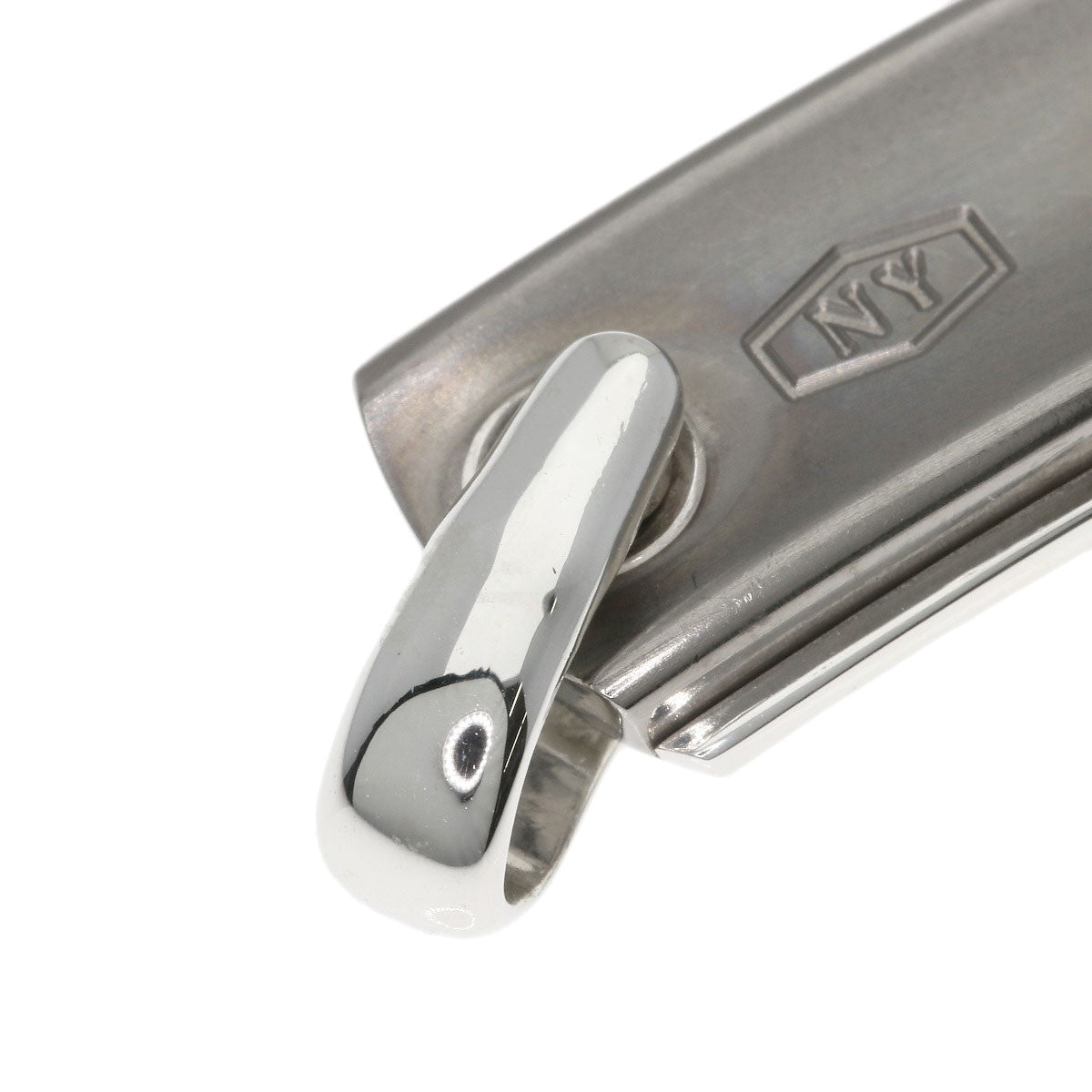 Titanium TIFFANY&Co. plate Pendant top Silver