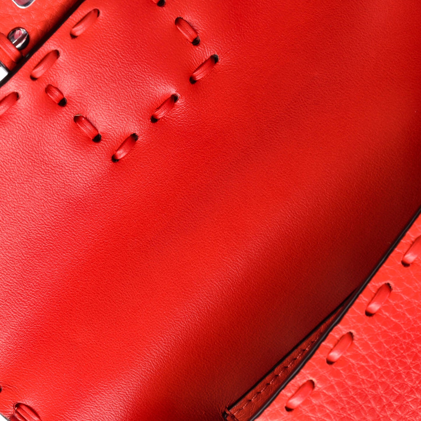 Fendi Selleria Baguette Nm Bag Leather Mini