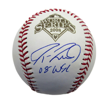 Jason Werth Signed/Inscribed 2008 World Series
