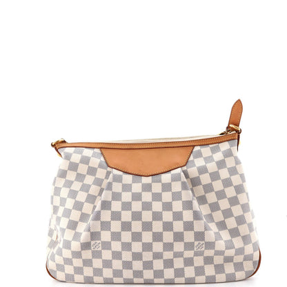 Louis Vuitton Siracusa Handbag Damier Mm