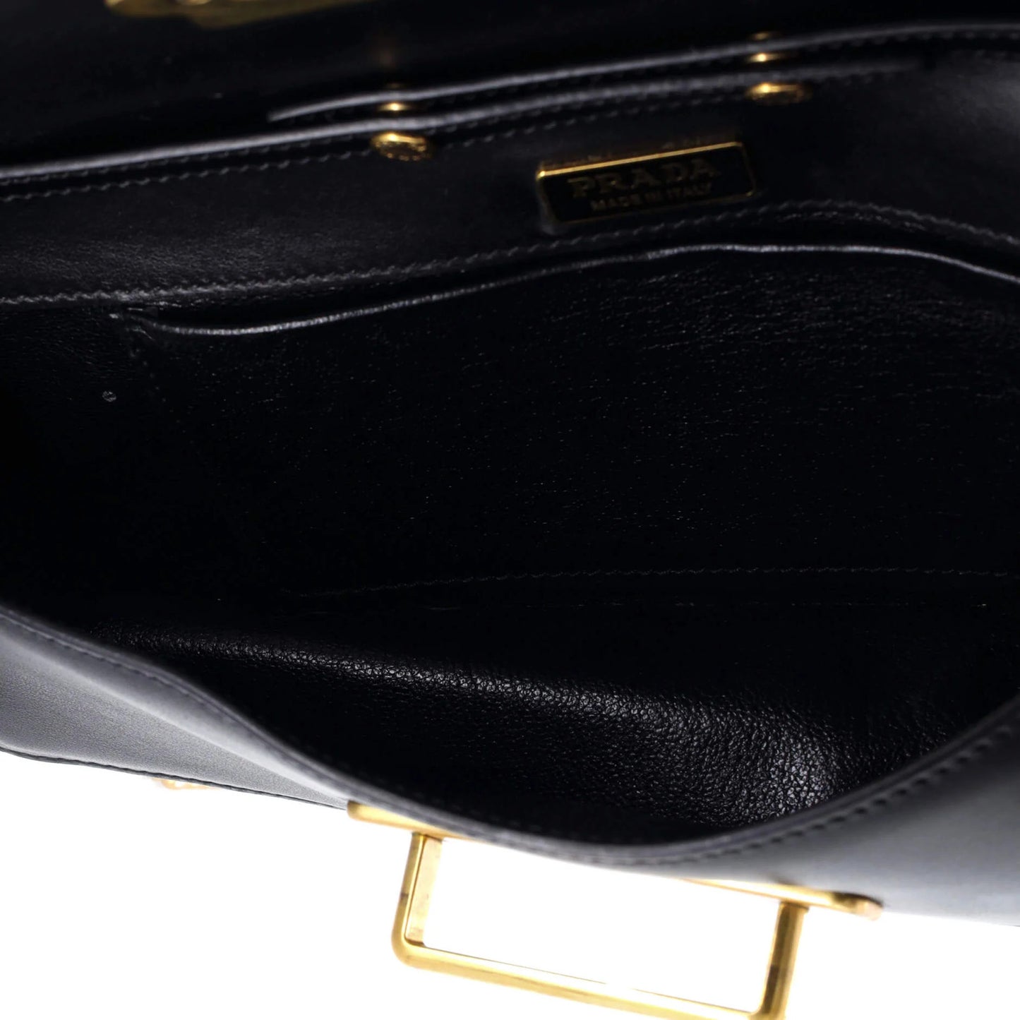 Prada Cahier Chain Clutch City Calf And Saffiano